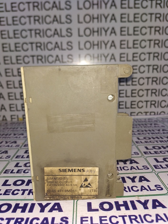 SIEMENS SIMATIC S5115U 6ES5 451-8MD11 INPUT MODULE