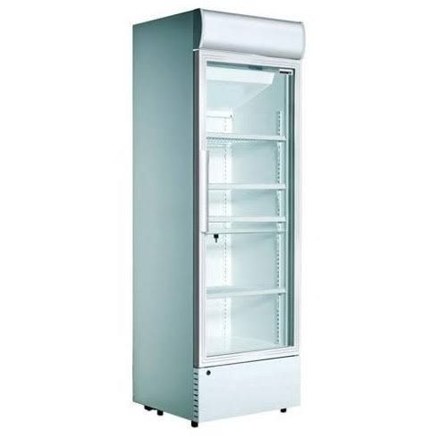 White Soft Drink Single Door Visi Cooler