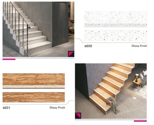 Step Riser Tiles 1200x300 MM By OMKAR CERAMIC