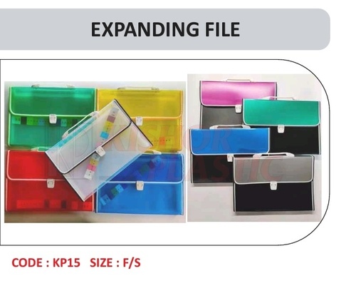 Expandable File Folder - Material: Pp