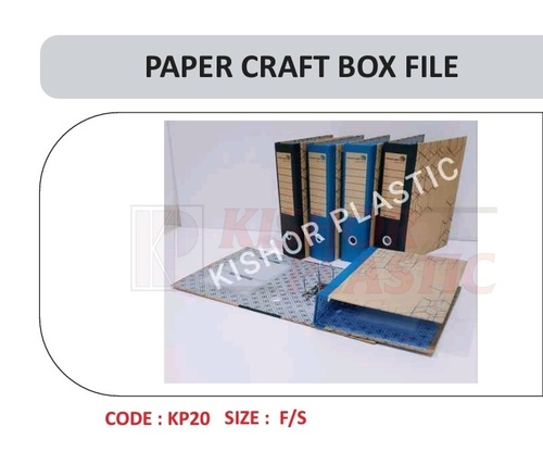 Paper Craft Box File By KISHOR PLASTIC