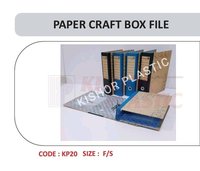 Paper Craft Box File - Binding: Standard