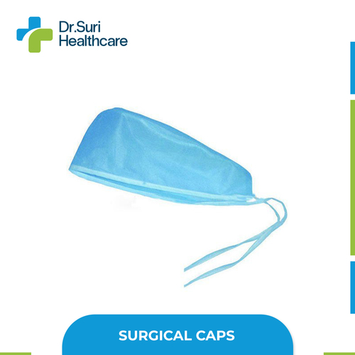 Surgical Cap - PP Nonwoven, 18"-24", Blue, White, Pink | Eco-friendly, Dust Proof, Comfortable, Disposable, CE Certified