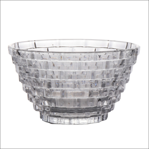Brick Design Glass Bowl