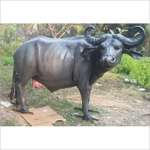 Fiberglass African Buffalo Statues Application: Park