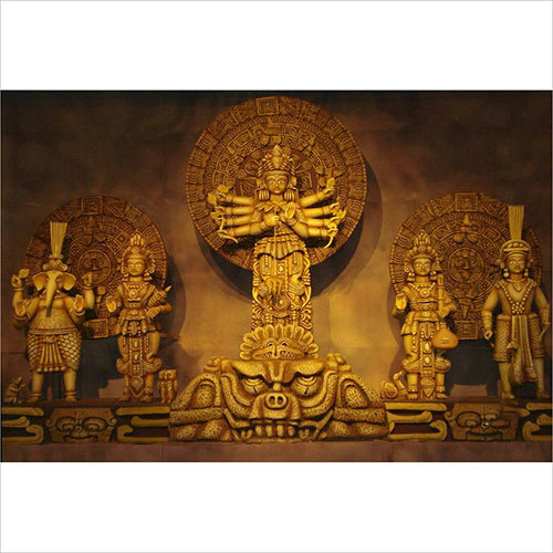 Fiberglass Large Theme Lord Durga Idols By GLASSPOLL ART