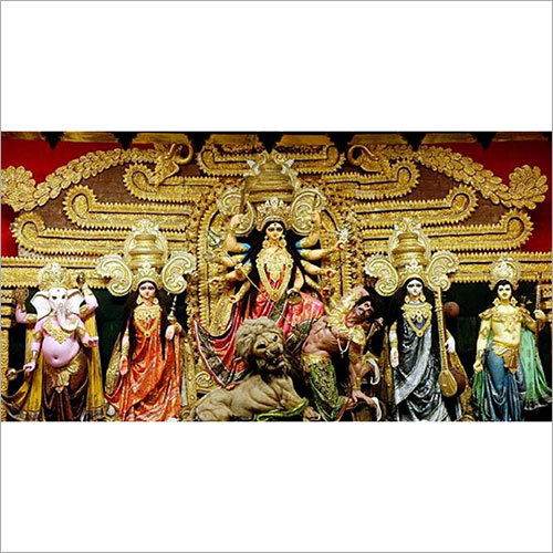 GFRP Lord Durga Idols