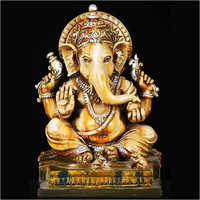 estatuas antiguas de Ganesha de la fibra de vidrio de 18 pulgadas