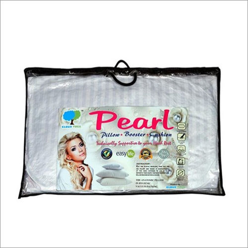 Polyester Satin Patti Pearl Fiber Pillow