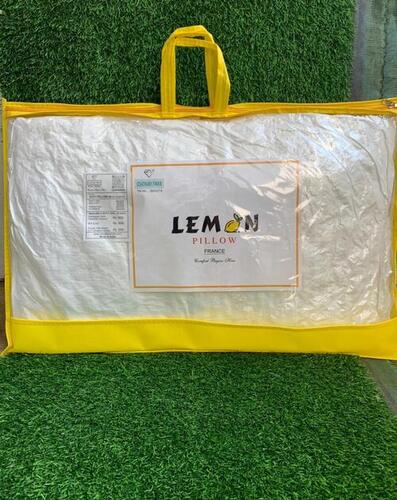 White Lemon Fiber Pillow