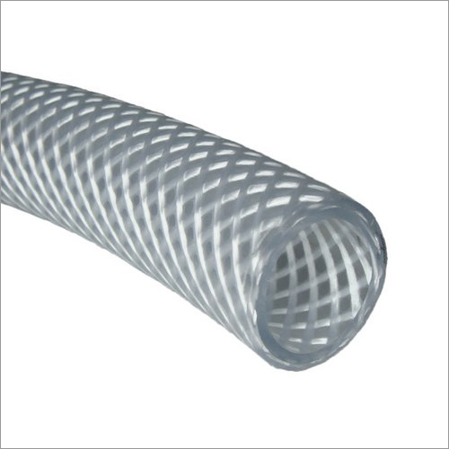 PVC Braided Hose Pipe - 30 Metre Length 2 Inch Diameter PVC Material Water Usage 30 Bar Working Pressure | Round Shape Durable Design