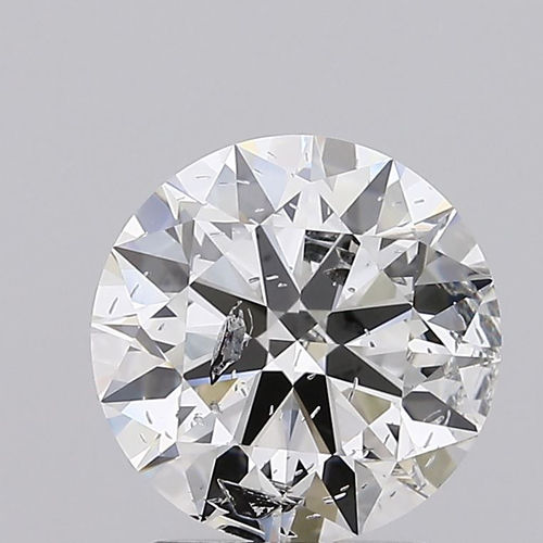 F 2.00 Carat I1 Clarity Round Lab Grown Diamond