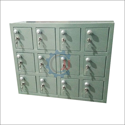 RFID Type Mobile Phone Locker - 12 Lockers, 21 Inch Height | Steel Material, Durable & Safe for Offices and Institutions