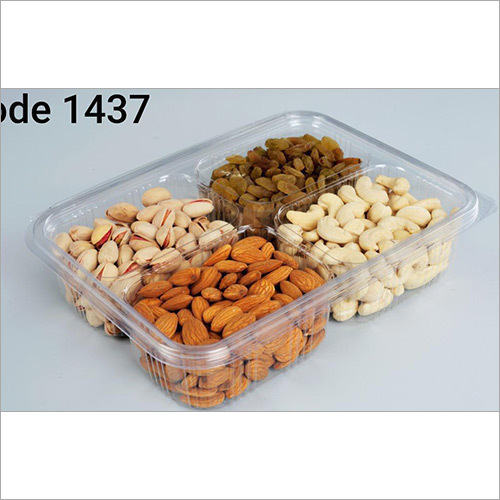 4 Compartment Dry Fruits Hingde Box