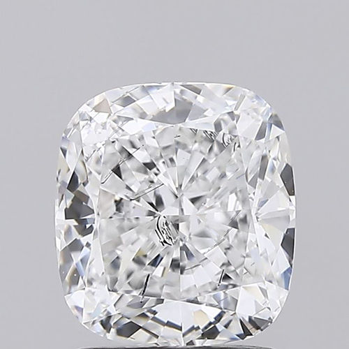 F 2.00 Carat Si2 Clarity Cushion Lab Grown Diamond