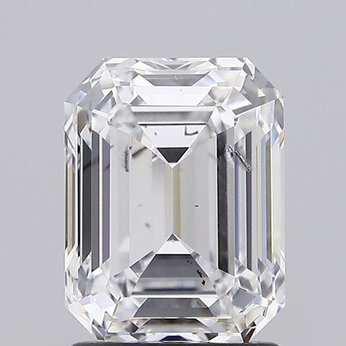 2.00 Carat SI2 Clarity EMERALD Lab Grown Diamond