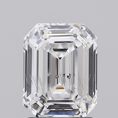 2.00 Carat SI2 Clarity EMERALD Lab Grown Diamond