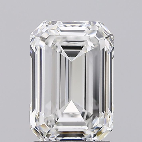 2.00 Carat VS1 Clarity EMERALD Lab Grown Diamond
