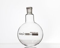 Laboratory Apparatus Round Bottom Flask - Accuracy: Volumetric Tolerance As Per Astm Or Iso Standards