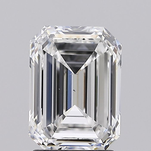 2.00 Carat VS2 Clarity EMERALD Lab Grown Diamond