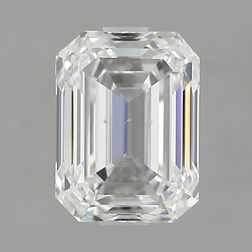 2.00 Carat SI1 Clarity EMERALD Lab Grown Diamond