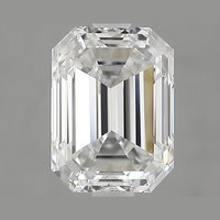 2.00 Carat VVS2 Clarity EMERALD Lab Grown Diamond
