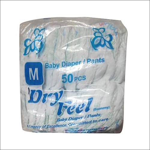 White Disposable Baby Diaper Pant