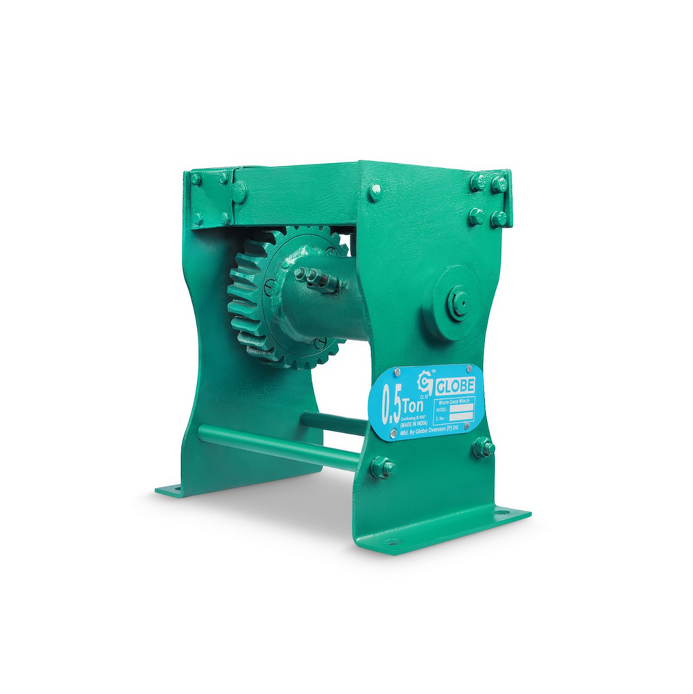 Worm Gear Hand Winch - Capacity: 1.5 Ton Ton