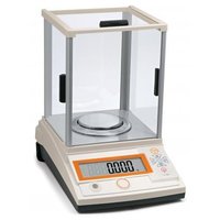 Precision Weighing Machine - 100g Capacity, 0.001g Accuracy | Aluminium Die-casting Body, Ss Pan, Lcd Backlit Display, External Calibration, 3-second Response Time