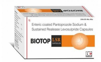 Pantoprazole 40 Mg As Enteric Coated Pellets AND Levosulpiride 75 Mg As Extended Release Pellets