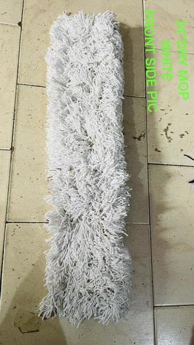 24 Inch White Dry Mop
