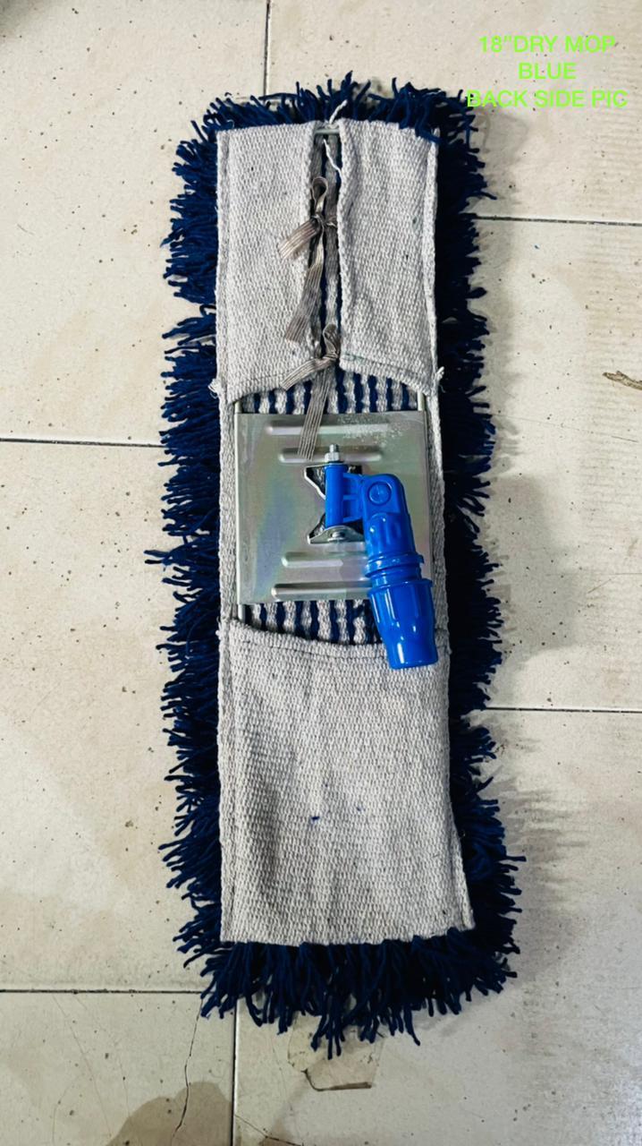 18 Inch Blue Dry Mop