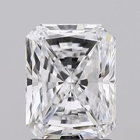1.72 Carat VVS1 Clarity RADIANT Lab Grown Diamond