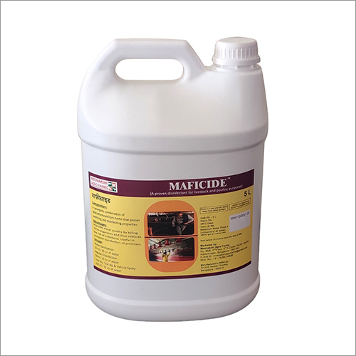 5 Ltr Disinfectant Supplement For Livestock And Poultry Purpose Application: Water