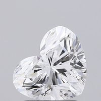 1.70 Carat SI1 Clarity HEART Lab Grown Diamond