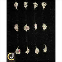 Ladies Silver Micro Rings