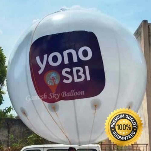 Yono SBI Advertising Sky Balloon, Helium Gas Balloons, Ganesh Sky Balloon