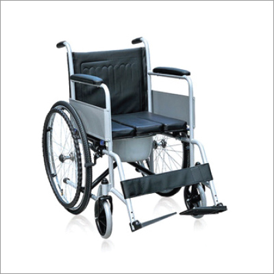 Non Folding Commode Wheelchair