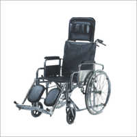 Recliner Wheelchair With and Without Commode