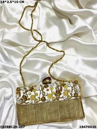 Brass MOP Handmade Ladies Clutch Bag