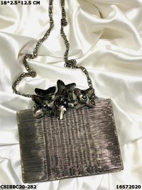 Brass MOP Handmade Ladies Clutch Bag