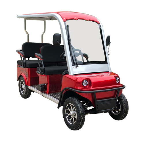 4 Wheeler Vehicle Sightseeing Electric Golf Cart Car
