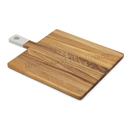 Polished Wooden Chopping Board