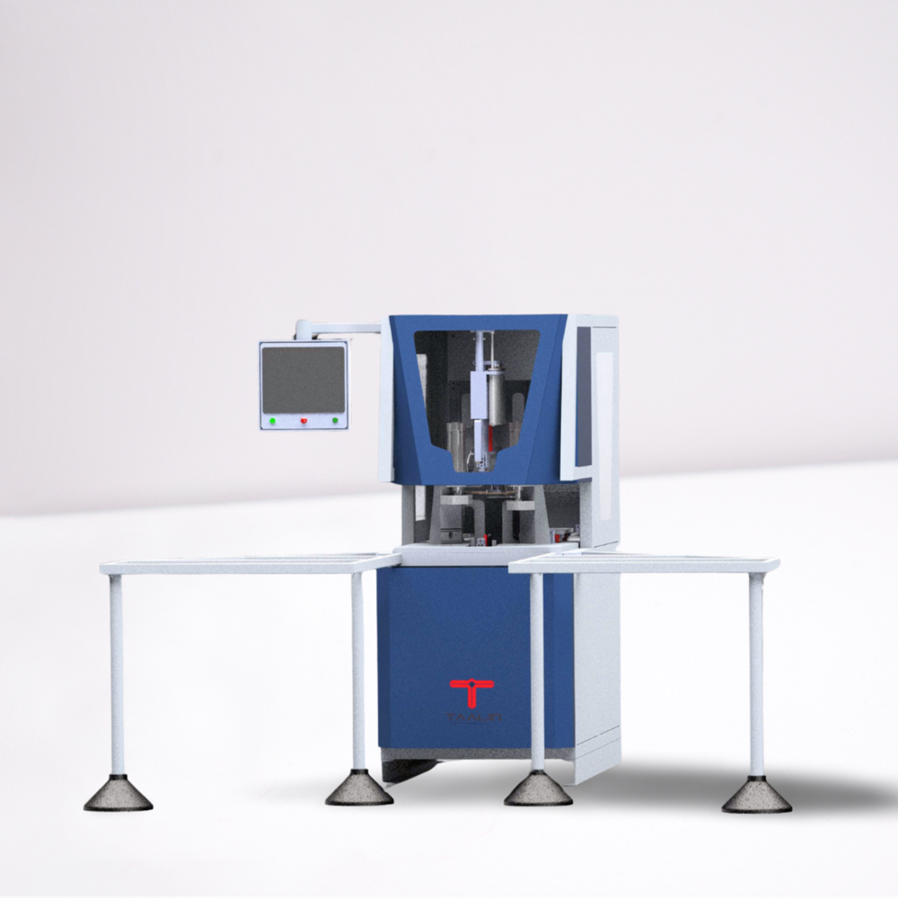 Blue Fully Cnc Corner Cleaning Machine