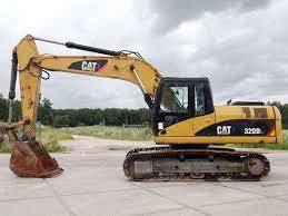 USED Construction Caterpillar 320D Earth Moving Excavator