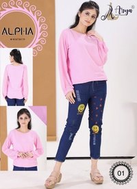 Full Sleeve Western Top