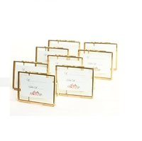Home Decoration Photo Frame - Metal, 152.4mm Height X 101.6mm Width | Eco-friendly, Easy To Clean, Customizable In Gold & Silver