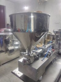 Syrup Filling Machine - Stainless Steel, High Capacity Design , Precision Filling Technology For Jam, Jelly, Juice, And Pulp Processing
