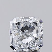 1.62 Carat SI1 Clarity RADIANT Lab Grown Diamond