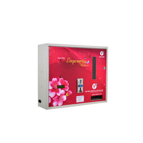 Sanitary Napkin Vending Machine - Capacity: 50 Pcs/Min